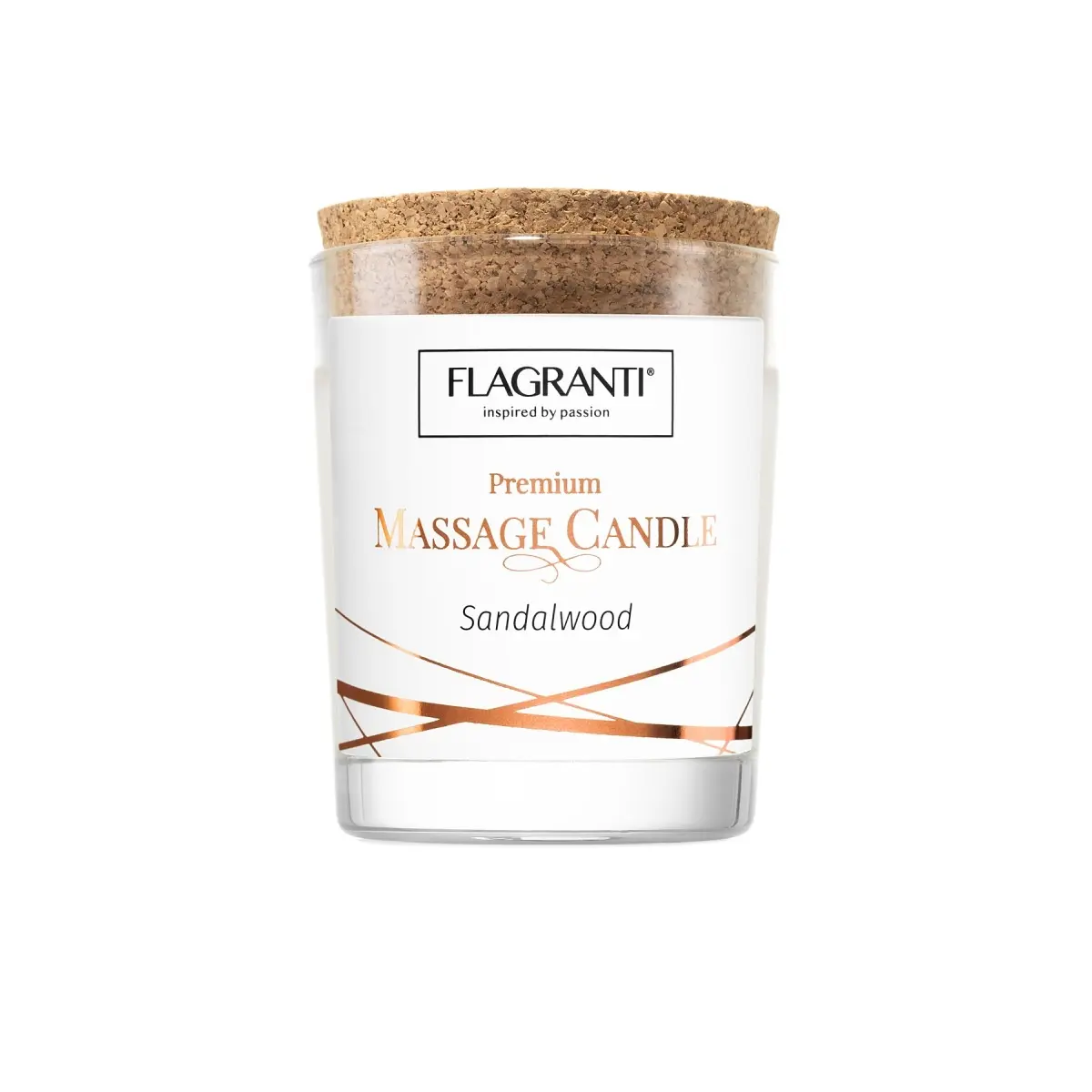 Svíčka masážní FLAGRANTI Sandalwood 70 ml