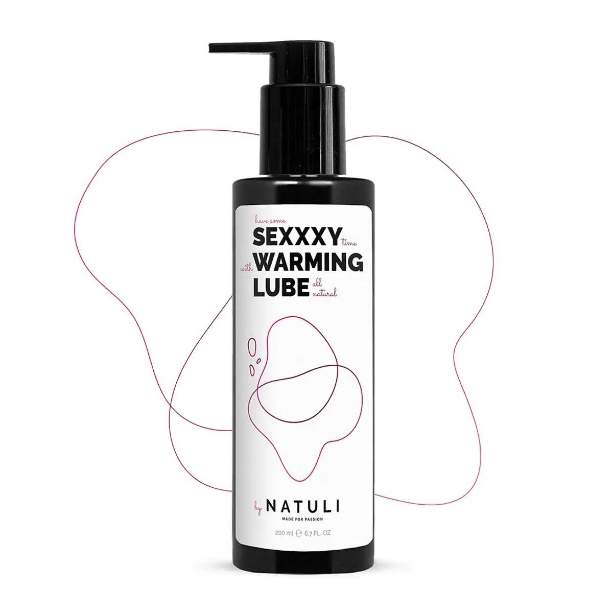 Lubrikační gel NATULI SEXXXY hřejivý 200 ml
