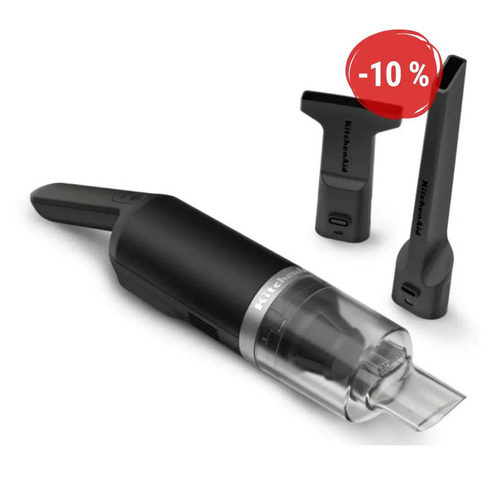 Bezdrátový kuchyňský vysavač KitchenAid 5KKVR100BM GO, bez baterie