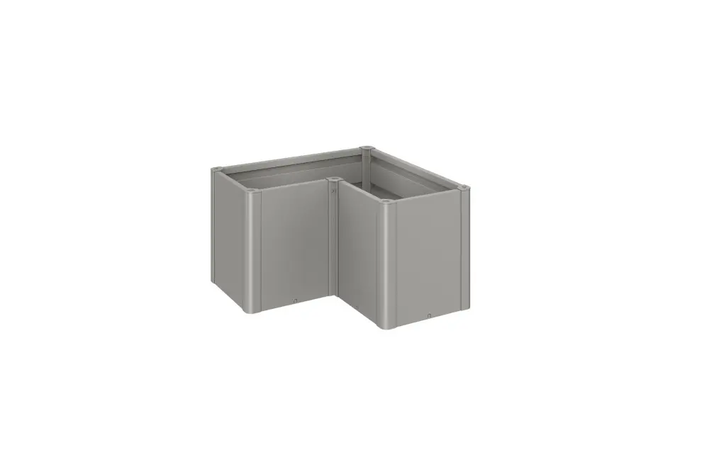 Biohort Truhlík BIOHORT Belvedere L 103 x 103 x 61 cm (šedý křemen metalíza)