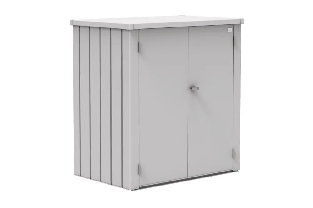 Biohort úložný box na balkon Romeo L - stříbrný