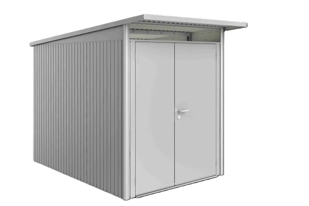 Biohort Zahradní domek BIOHORT Avantgarde A3 duo 180 × 260 cm (stříbrná metalíza)