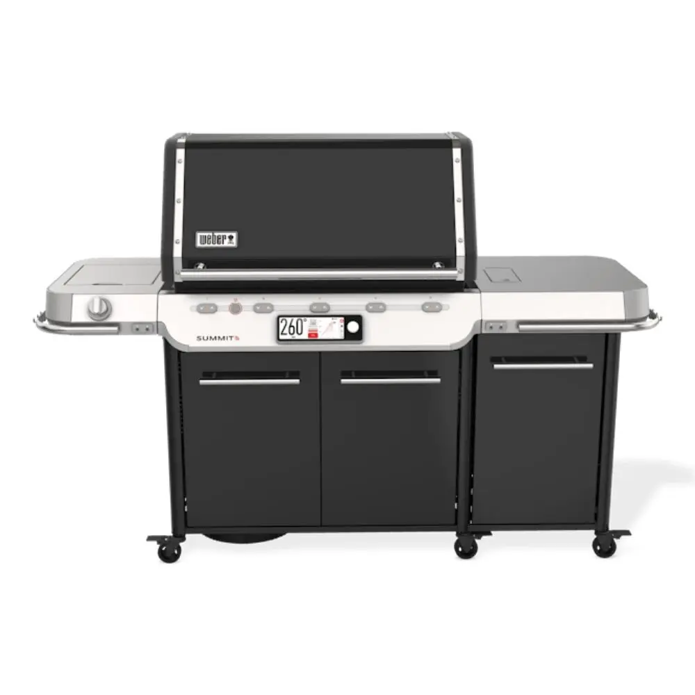 Chytrý plynový gril Weber Summit FS38X Black
