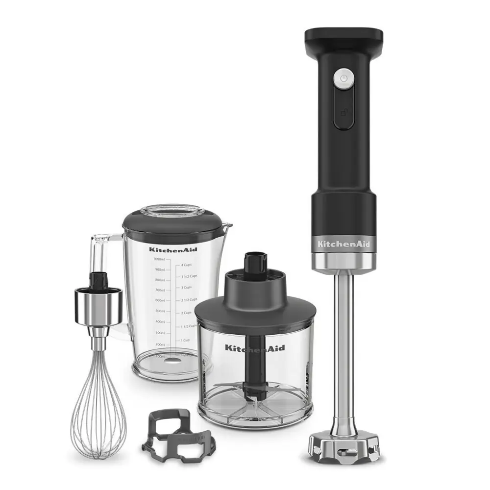 KitchenAid bezdrátový tyčový mixér s příslušenstvím 5KHBRV05 GO, bez baterie