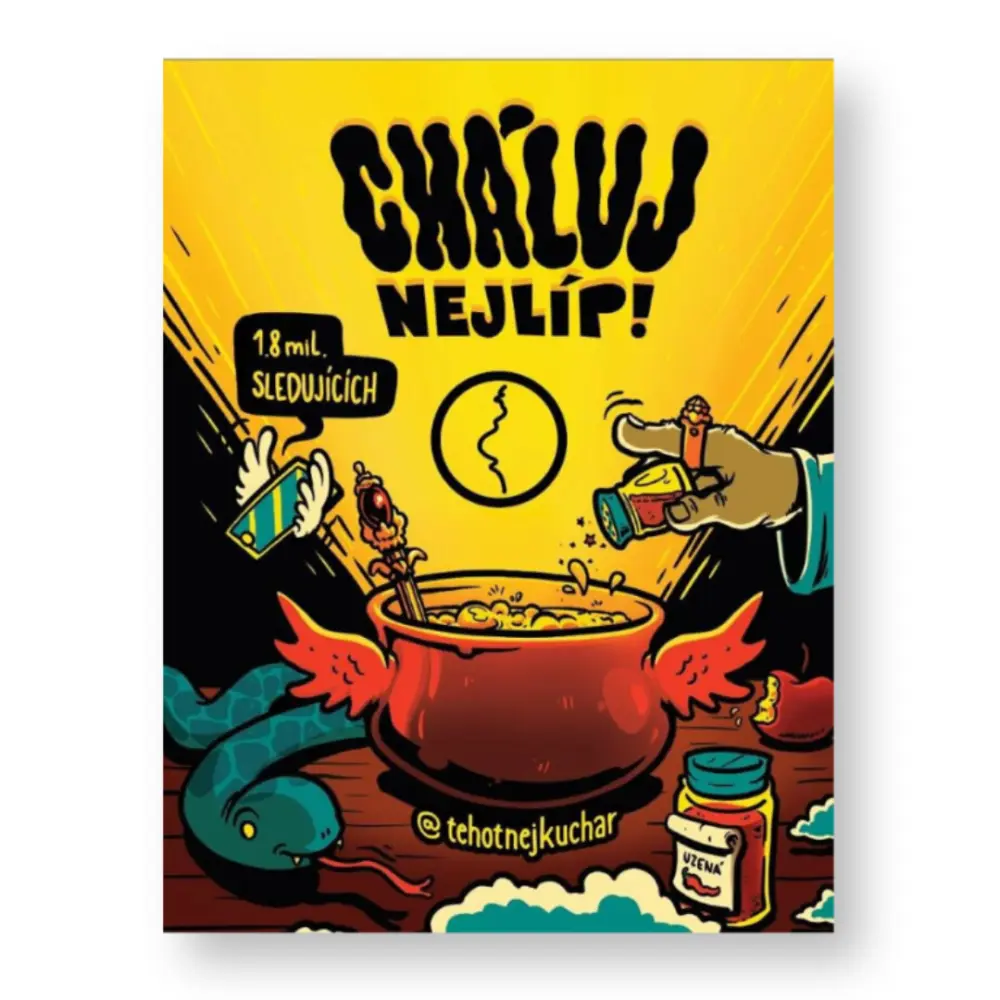 Kuchařka Těhotnej kuchař - Cháluj nejlíp!