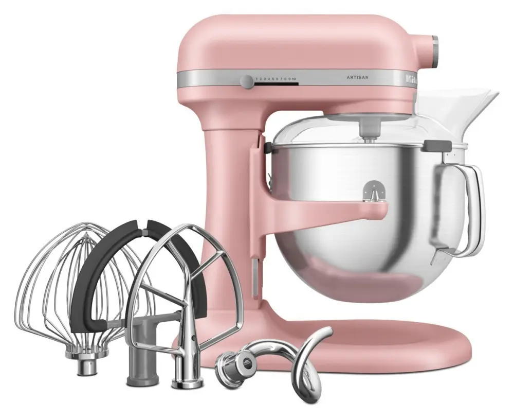 Kuchyňský robot KitchenAid 5KSM70SHX - růžová matná