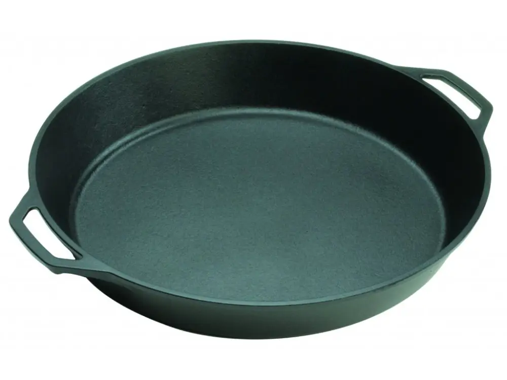 Litinová pánev Lodge 43 cm se dvěma madly