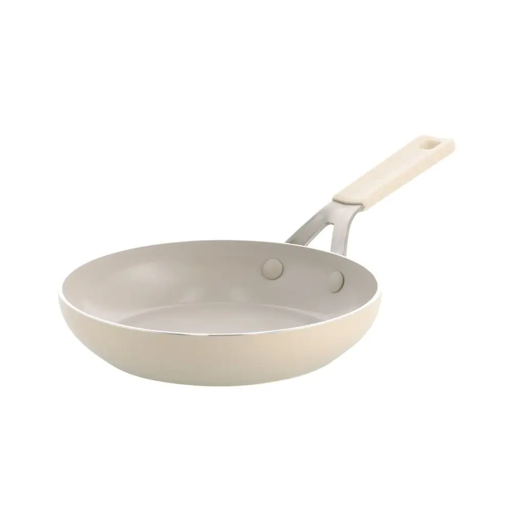 Pánev Wok KitchenAid Aluminium Coloured - 28 cm, mandlová