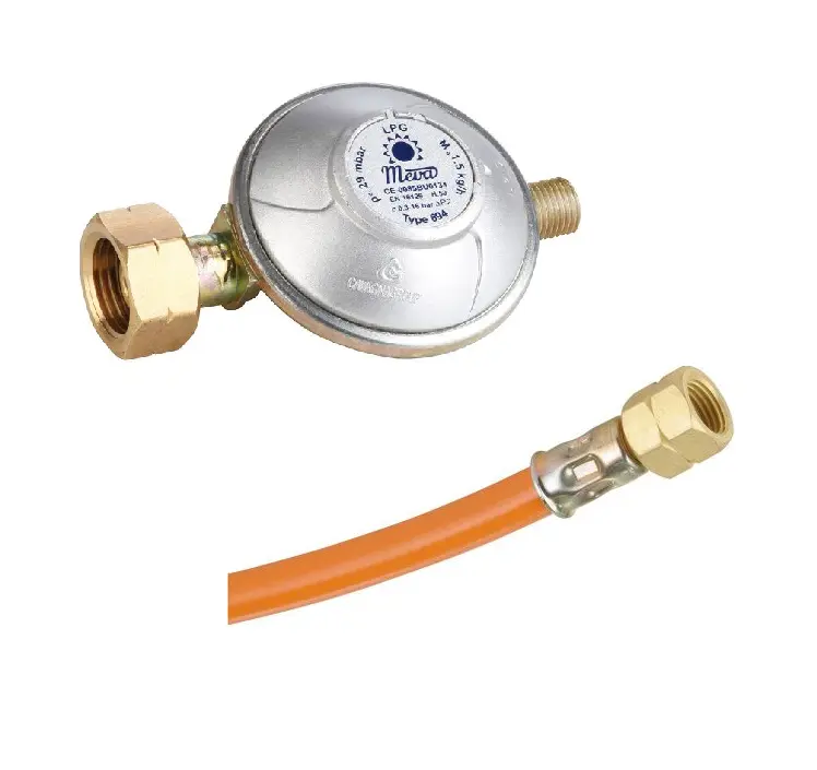 Set plynové hadice s regulátorem tlaku 30 mbar a koncovkou G1/4L