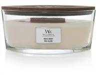 Vonná svíčka WoodWick Loď - White Honey
