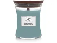 WoodWick Vonná svíčka váza Evergreen Cashmere 275 g
