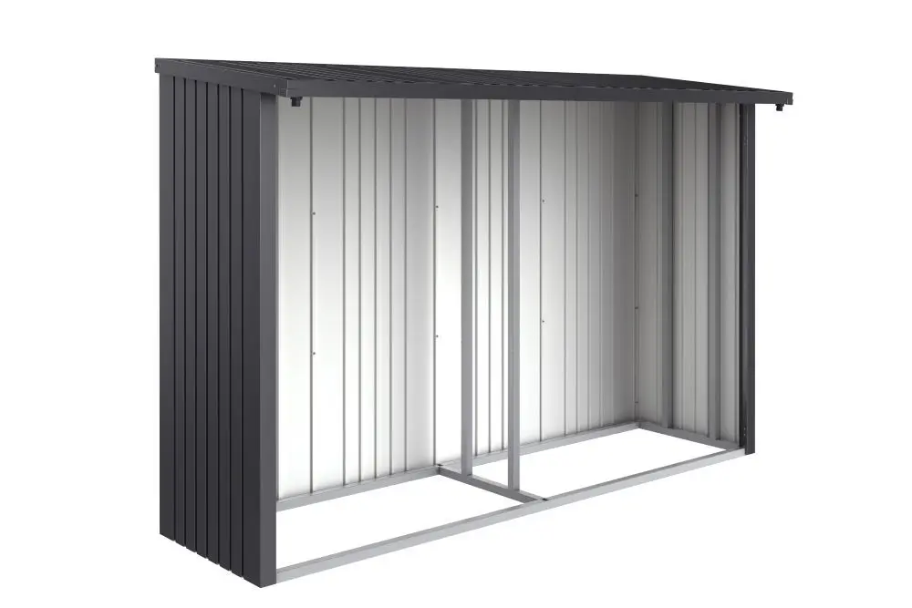 Biohort Zadní stěna pro WoodStock 300 tmavě šedá, 288,6 x 1,1 x 196,5 cm