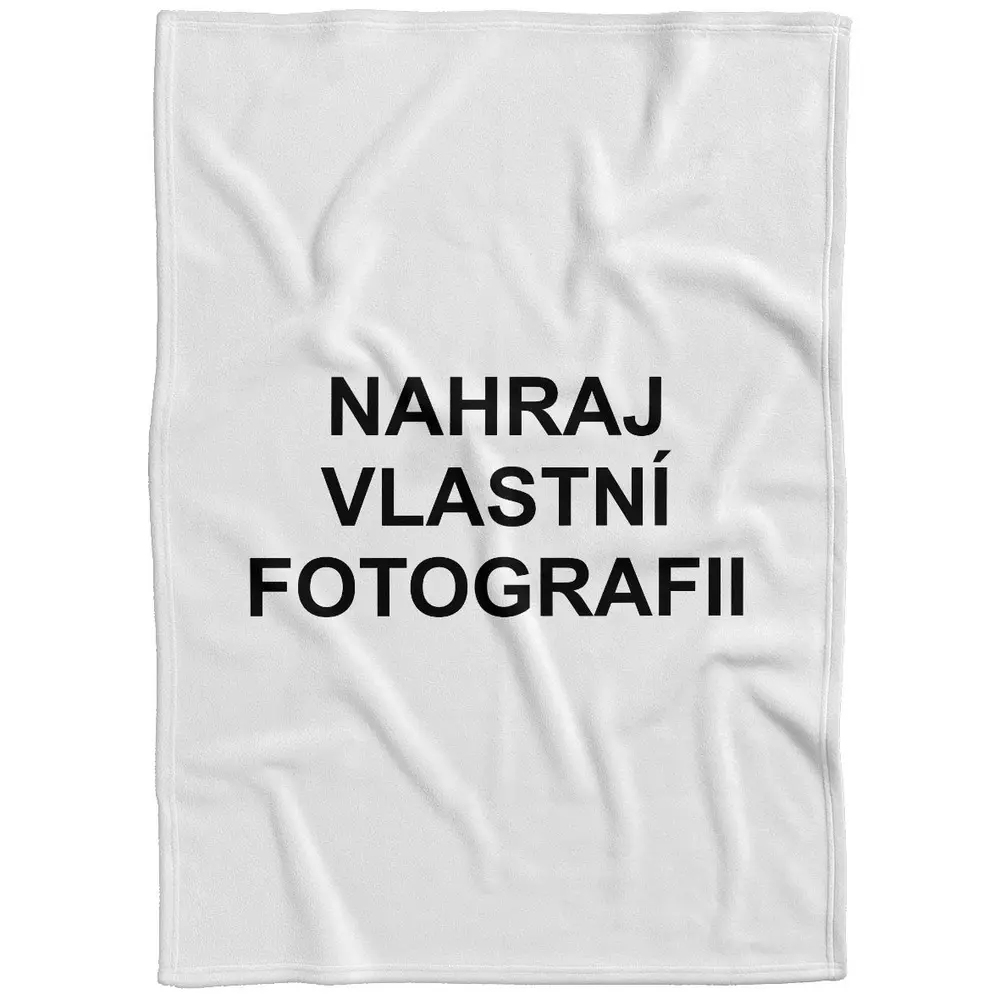 Deka z vlastních fotografií a textů Fleece 140x200cm/360g