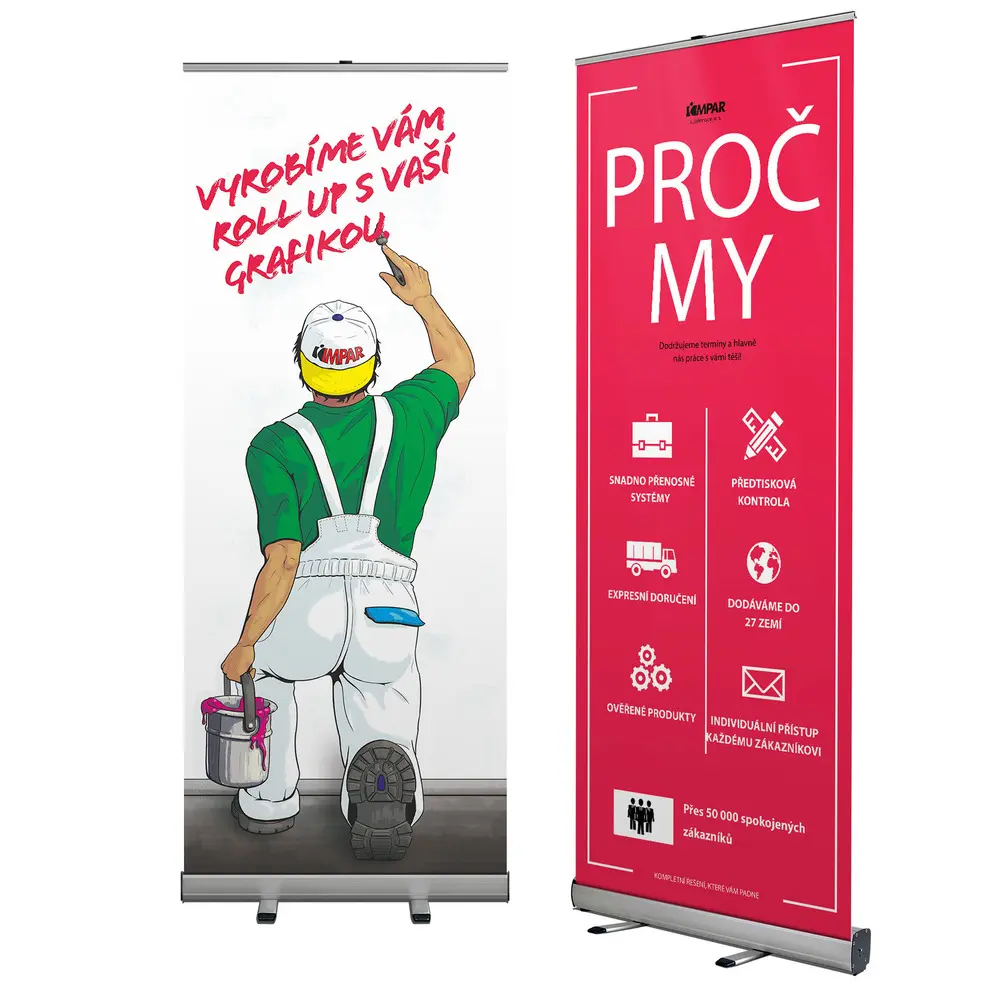 Roll Up Konom (Šířka Roll Upu::