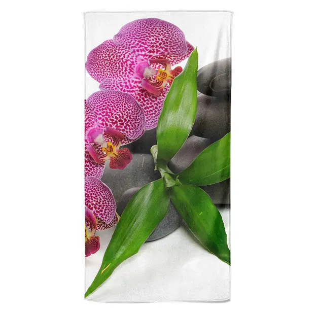 Osuška Orchidej na kamenech (Velikost osušky: