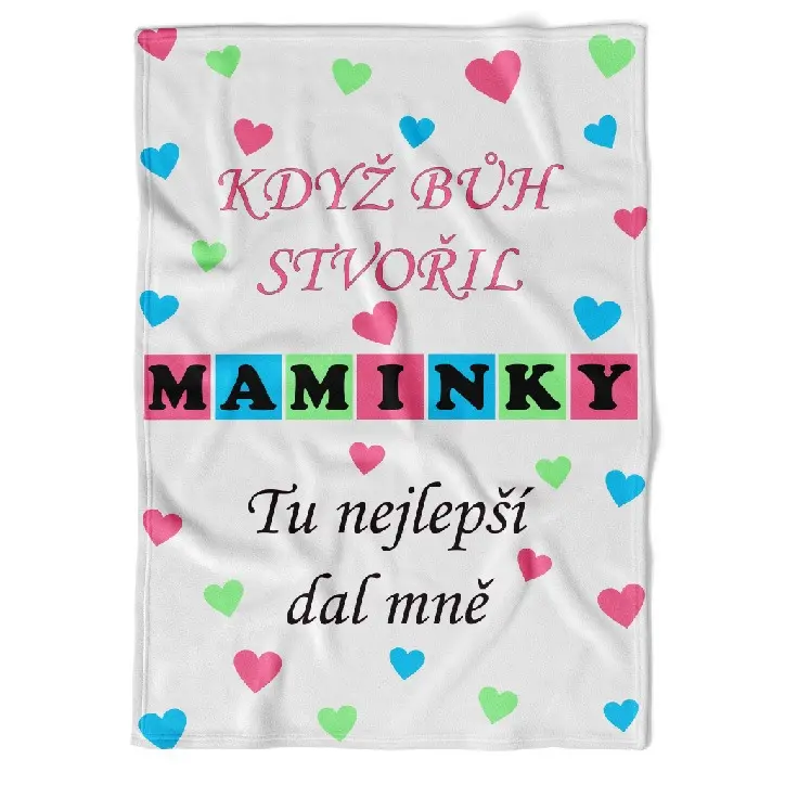 Deka Když bůh stvořil maminky (Podšití beránkem: