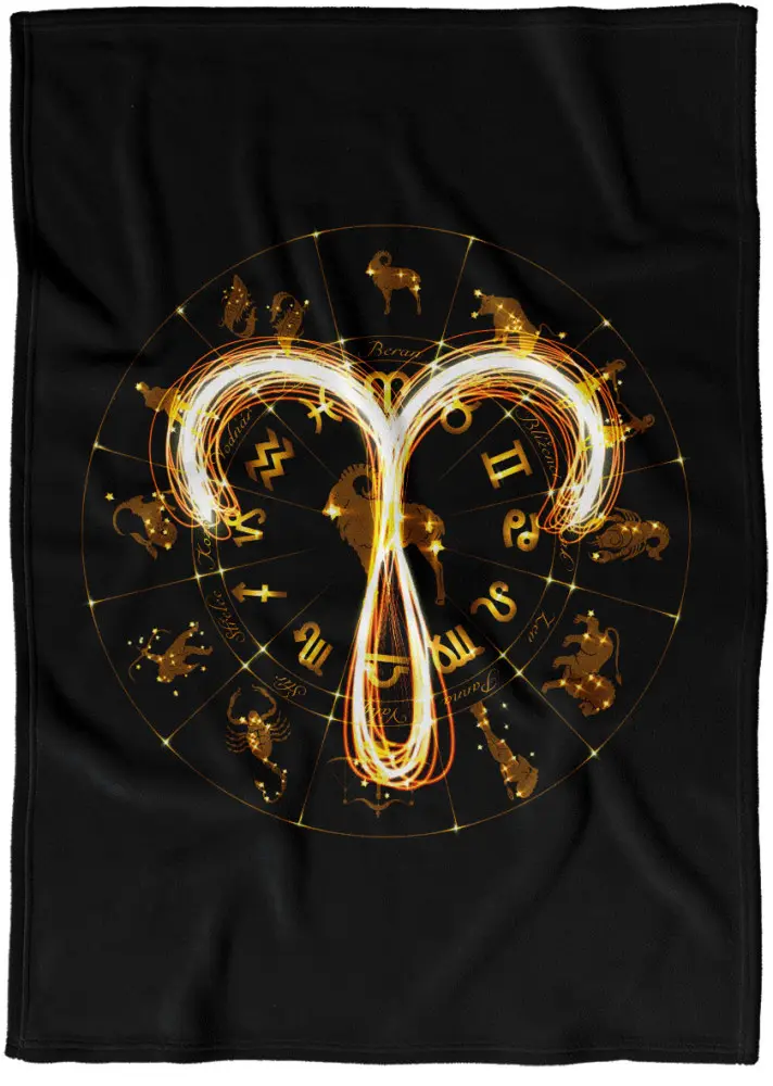 Deka Symbol znamení Beran (21.3. - 20.4.) (Podšití beránkem: