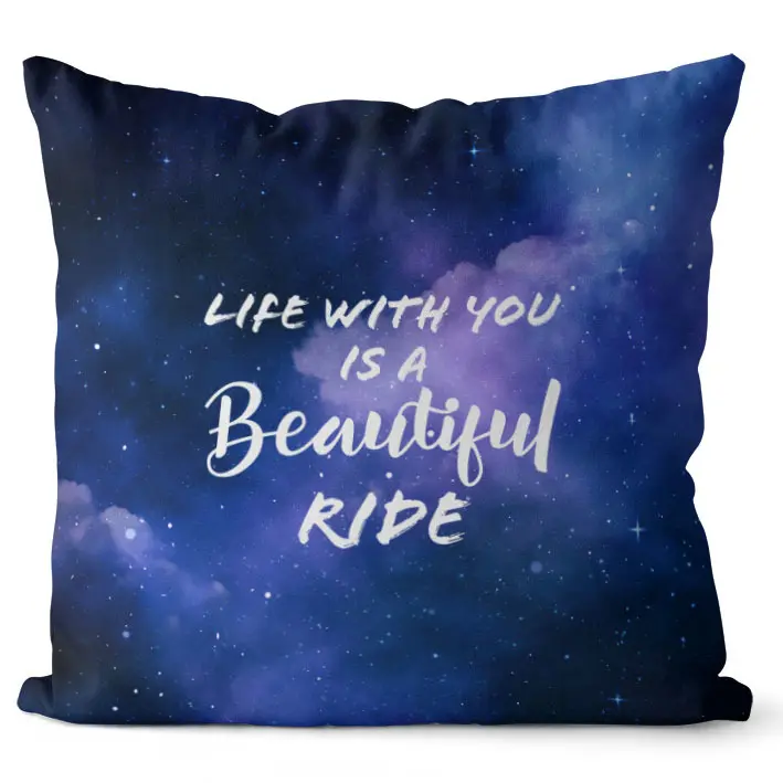 Polštář Life with you (Velikost: