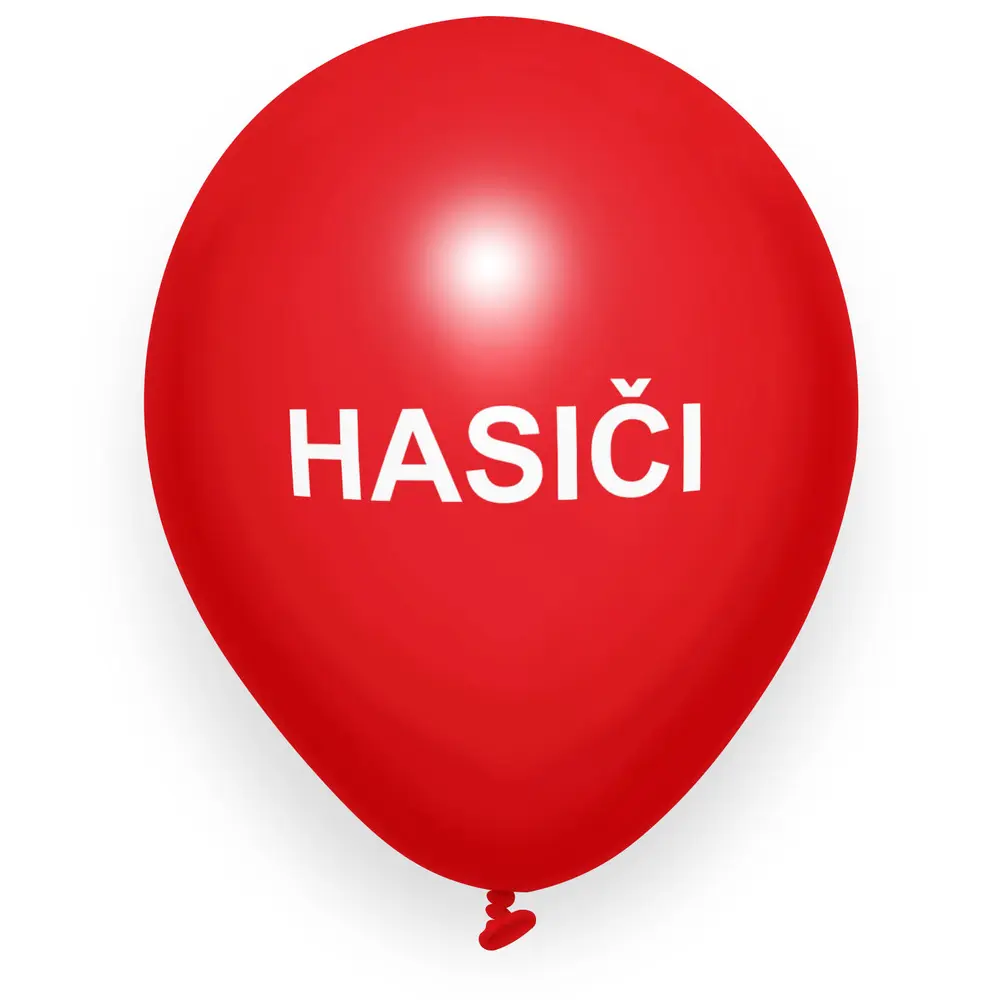 Sada balónků – Hasiči (Počet balónků: