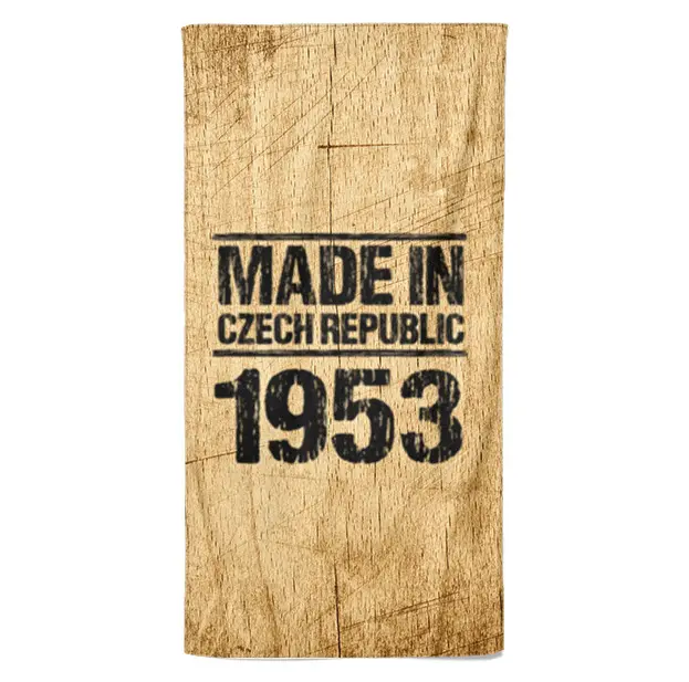 Osuška Made In (rok: 1953, Velikost osušky: 100x170cm)