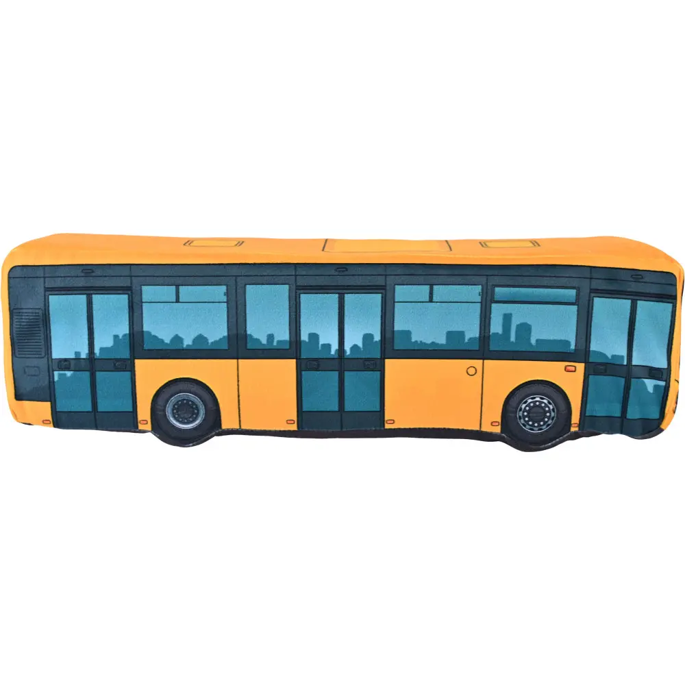 Plyšový autobus – modern (Barva autobusu: Žlutá)