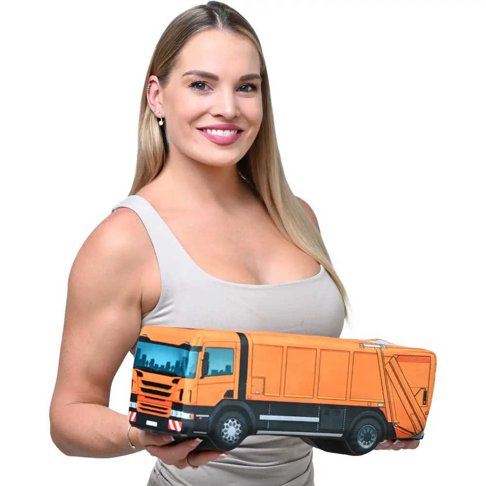 Plyšový popelářský vůz (Velikost auta: