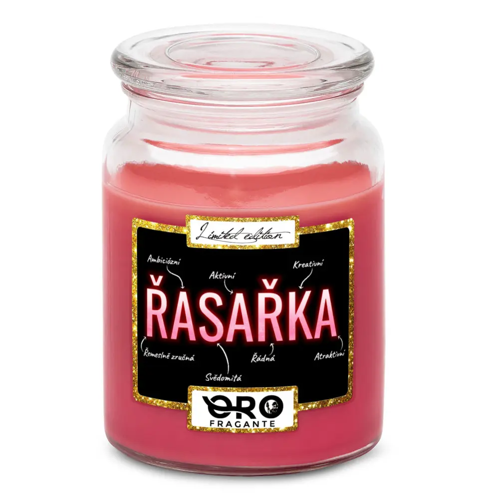 Svíčka Řasařka - vlastnosti (Vůně svíčky: Višně v čokoládě)