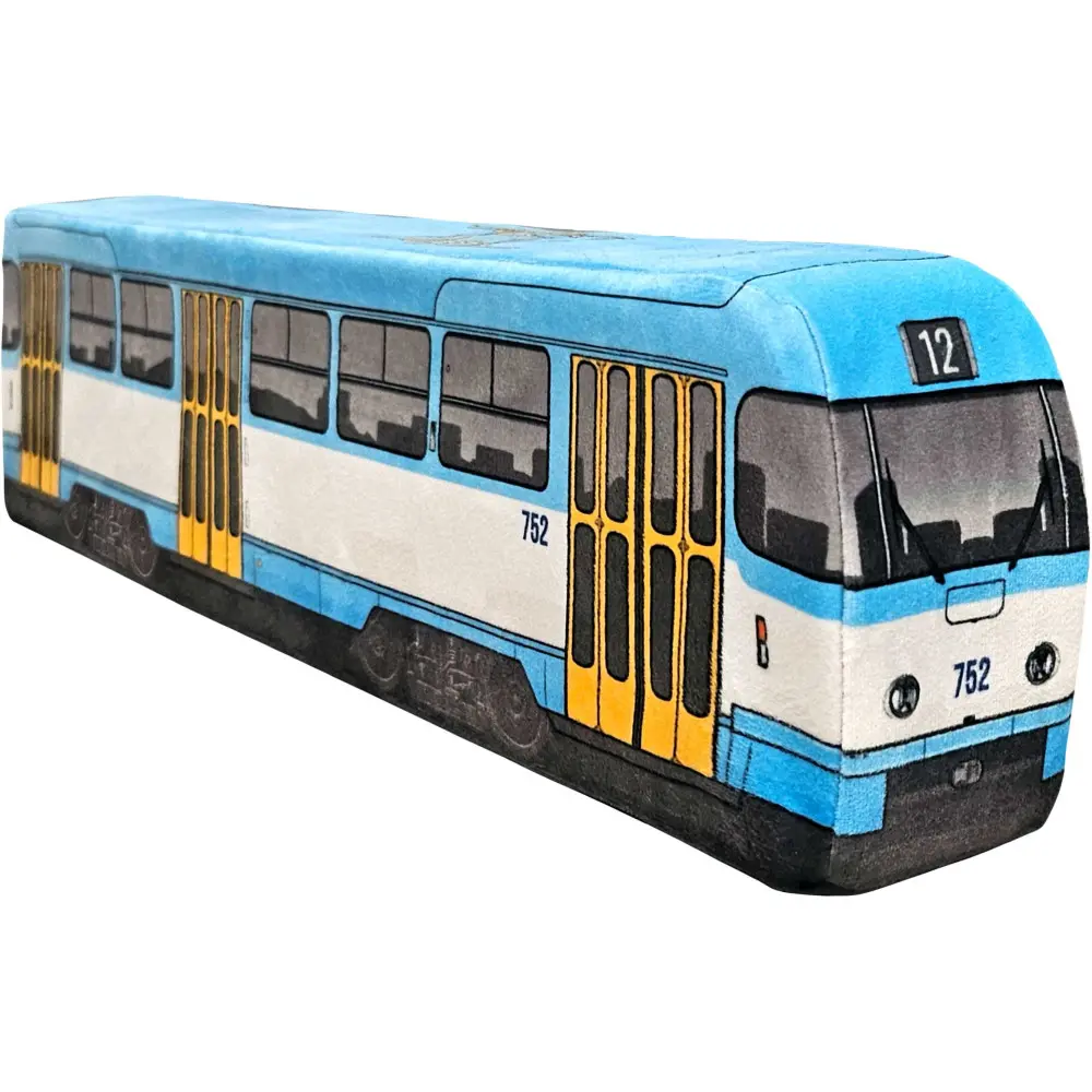 Plyšová Tramvaj (Barva tramvaje: Modrá)