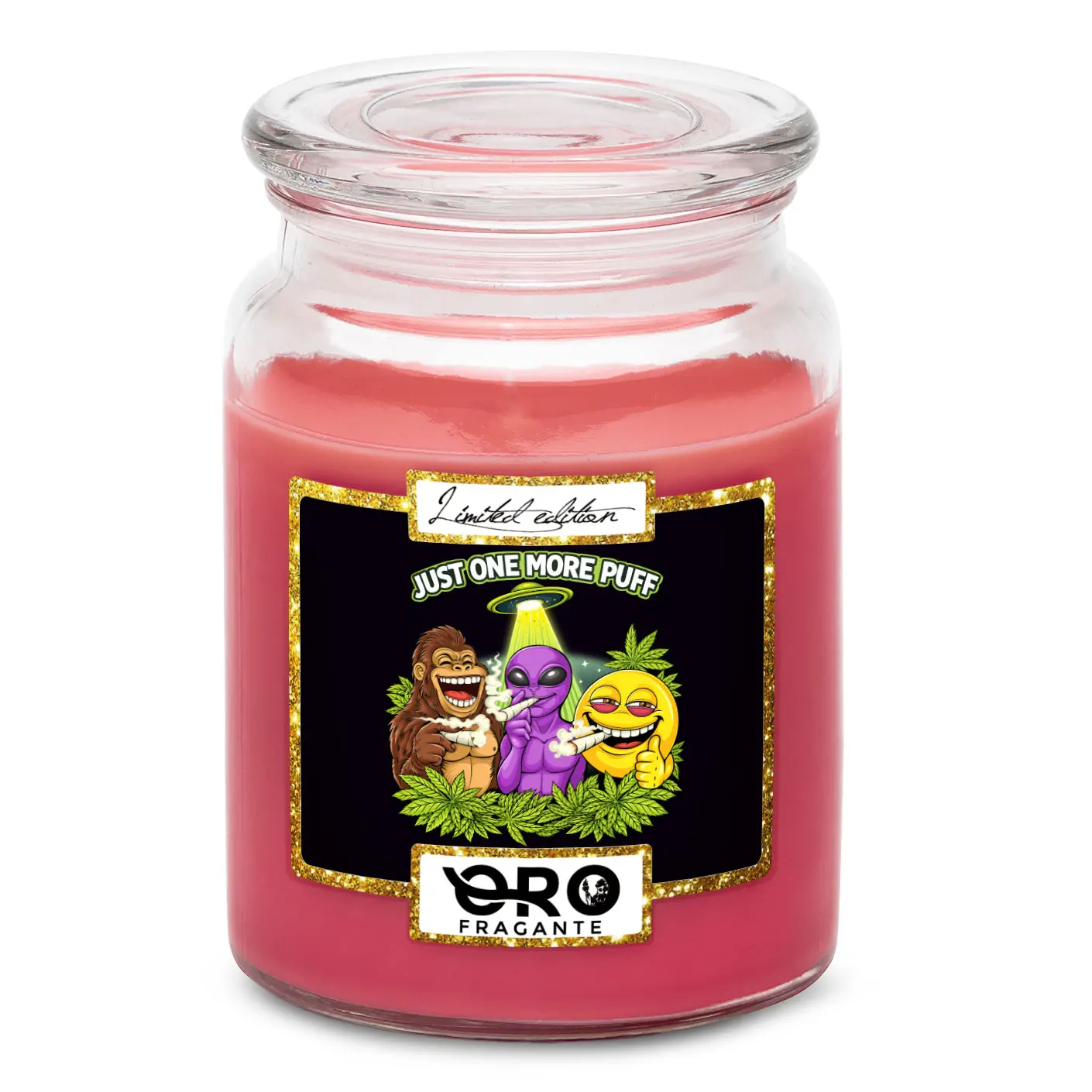 Svíčka More puff (Vůně svíčky: Višně v čokoládě)