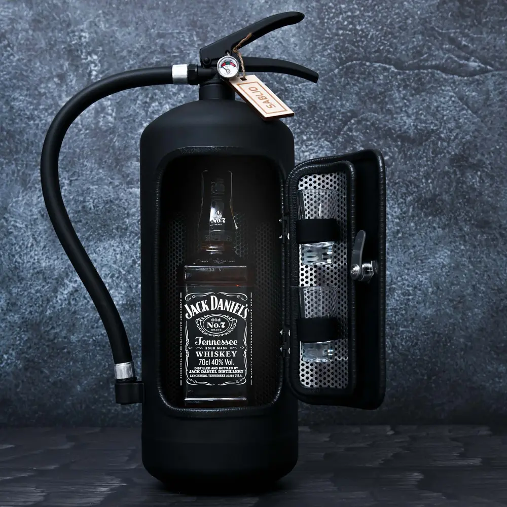 Dárkový hasičák Jack Daniel´s no.7 – černý