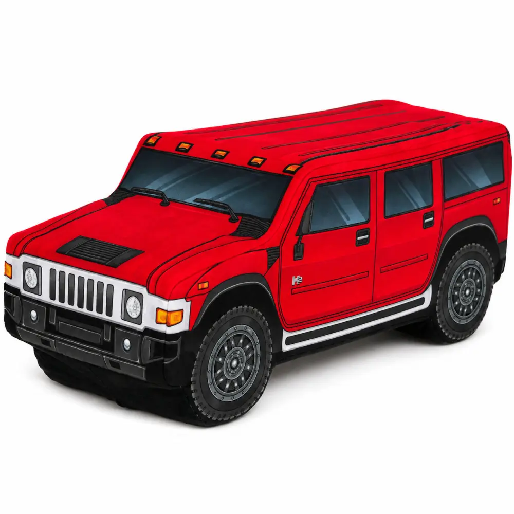Plyšový Hummer (Barva hummeru: Červená)