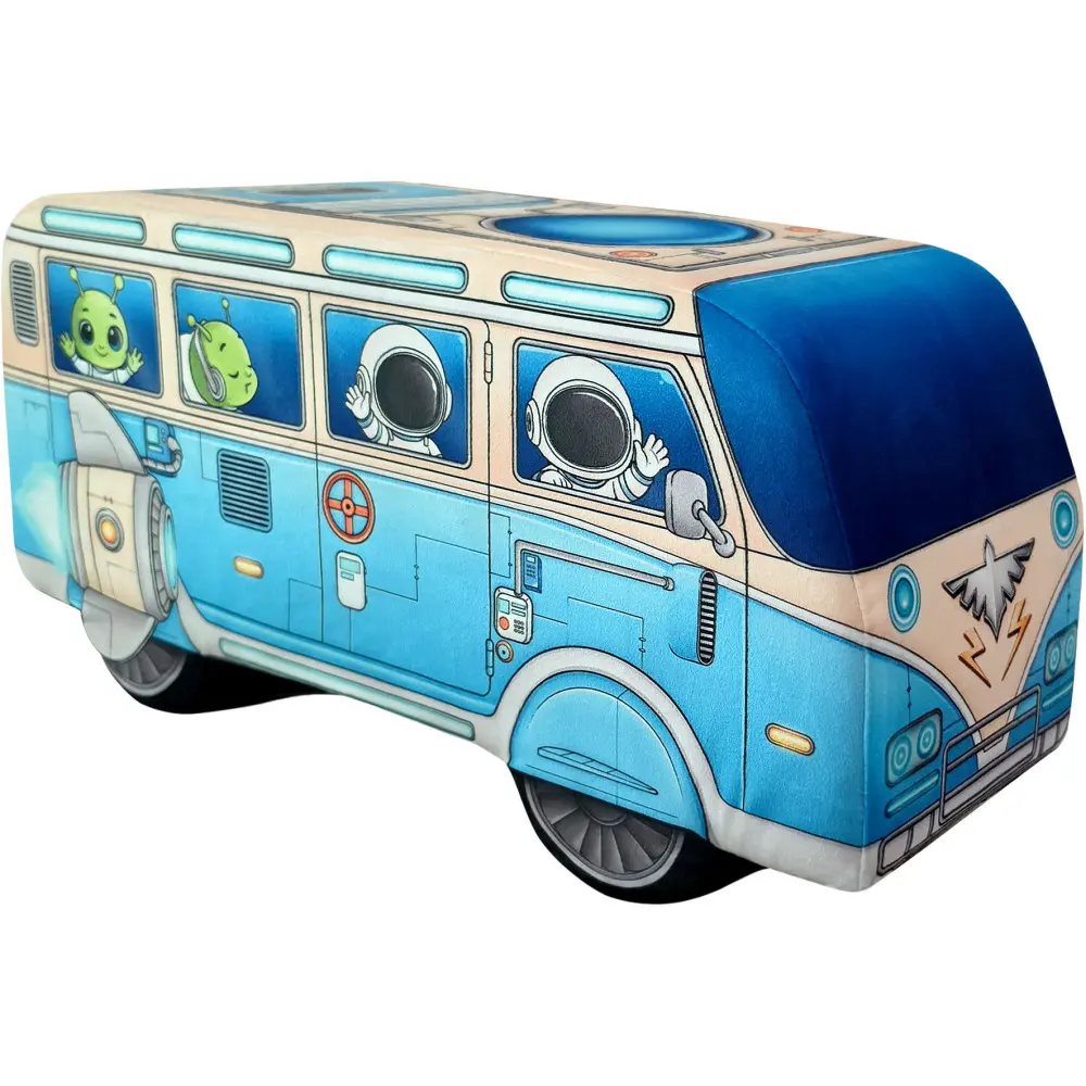 Plyšové vesmírné auto