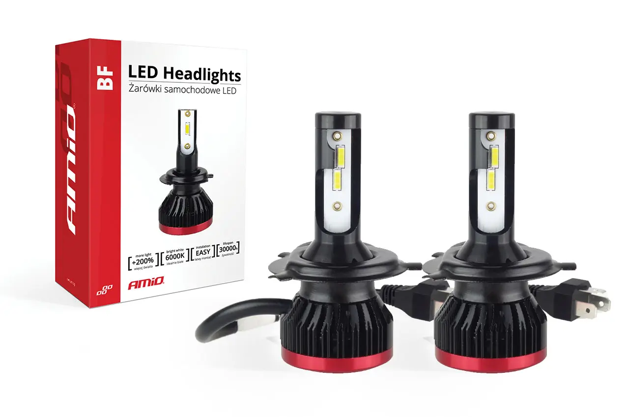 Žárovky do světlometů H4 řady BF AMiO LED