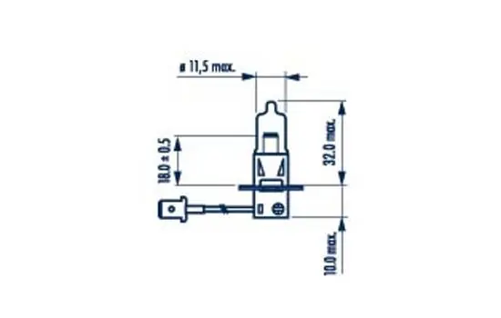 NARVA Žárovka H3 55W 12V 48321