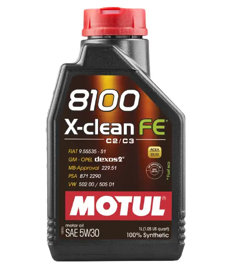MOTUL Motorový olej 8100 X-Clean FE 5W30 1L