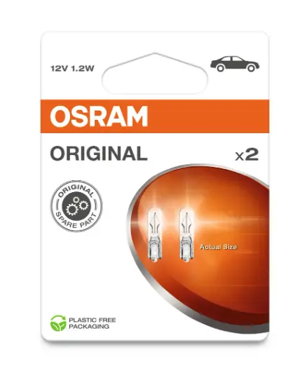 Osram 2721 12V 1W OSRAM 2721-2BL 2721-2BL