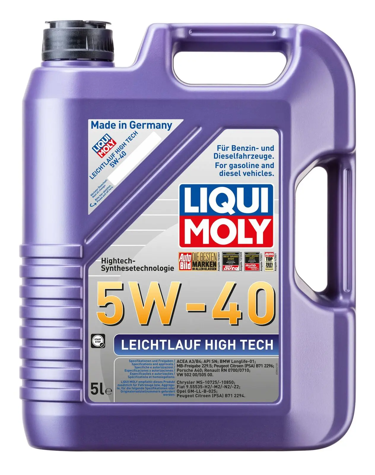 LIQUI MOLY Liqui Moly Leichtlauf High Tech 5W-40 5L 2328