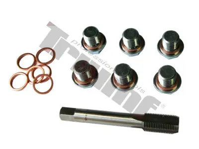 Sada na opravu olejových závitů. Sada na opravu výstupního závitu - M15 x 1,5 mm