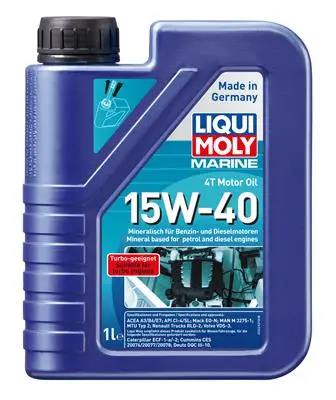 LIQUI MOLY MARINE 4T 15W-40 - 1L 25015