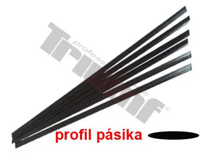 Polyethylenový pás černý, 1,8 m