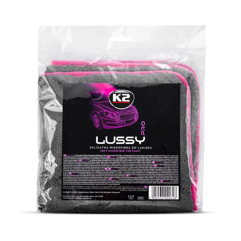 K2 - LUSSY PRO 40x40cm 1200g/m2 Hrubé mikrovlákno na lak