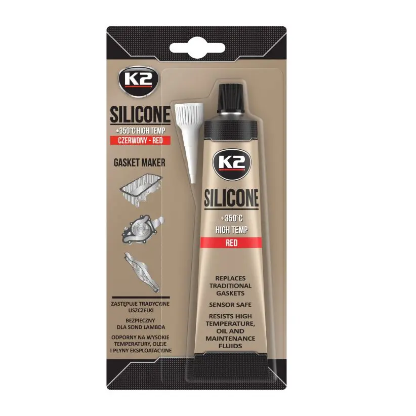K2 B2400 Silicone RED, 85g