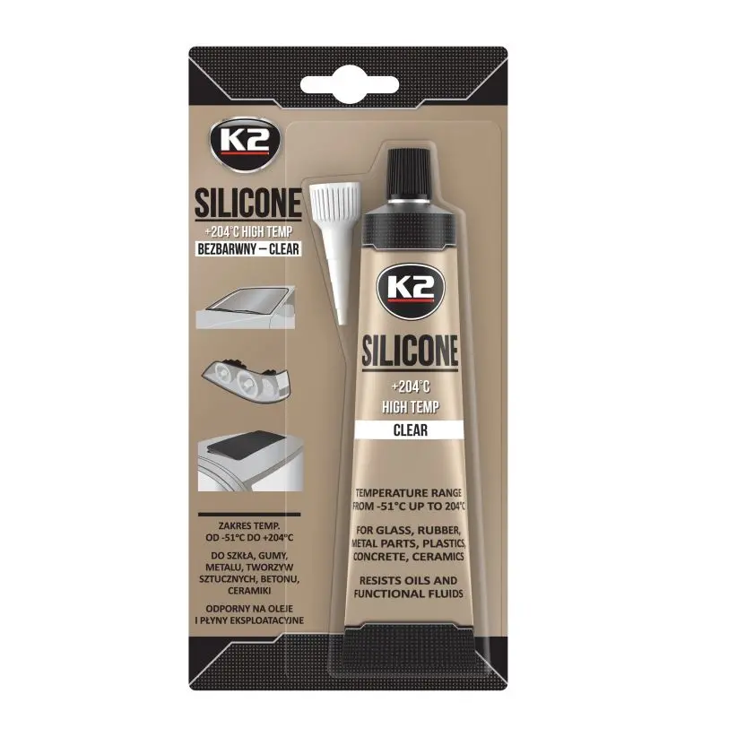 K2 SILIKON ČIRÝ 85 G