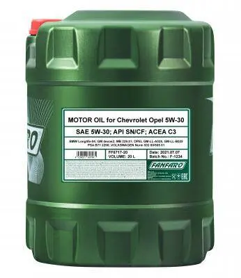 Olej Fanfaro Opel 5W-30 20L