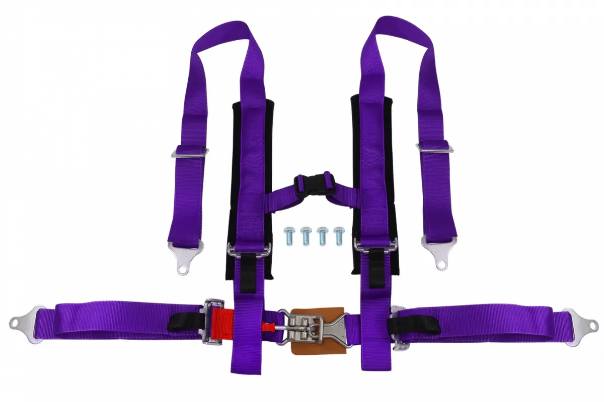 Bezpečnostní pásy 4bodové Purple 2"