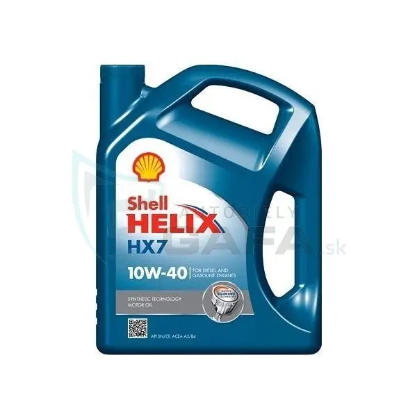 SHELL Helix HX7 10W-40 4L SHX710W404L