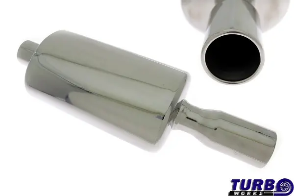 Nerezový koncový tlumič výfuku 63mm - TWTL006