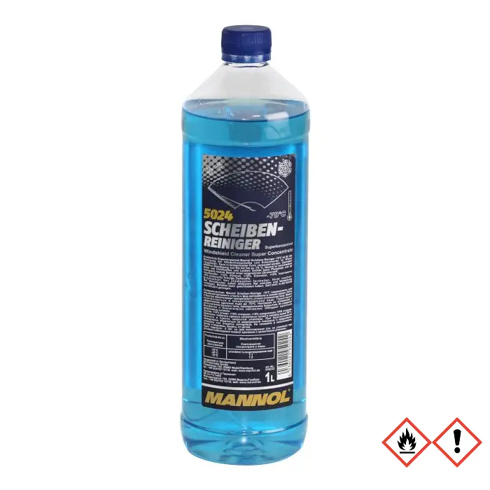 MANNOL Zimní voda do ostřikovače -70°C, 1L - koncentrát