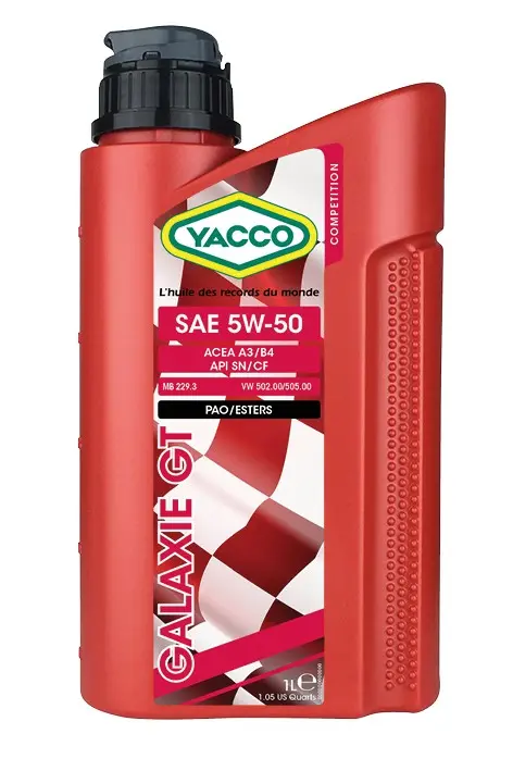 Olej Yacco galaxie GT 5w-50 1L