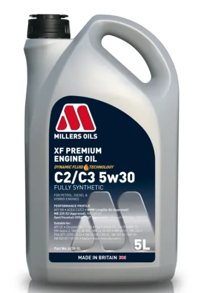MILLERS OILS XF PREMIUM C2/C3 5W30 5 L